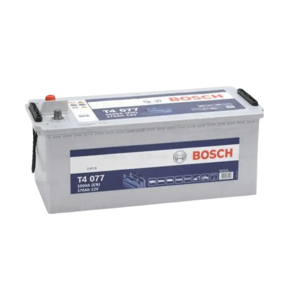 BATTERIE BOSCH T4077 12V 170AH 1000A(EN) BATTERIE BOSCH T4077 12V 170AH 1000A(EN) – Image 1