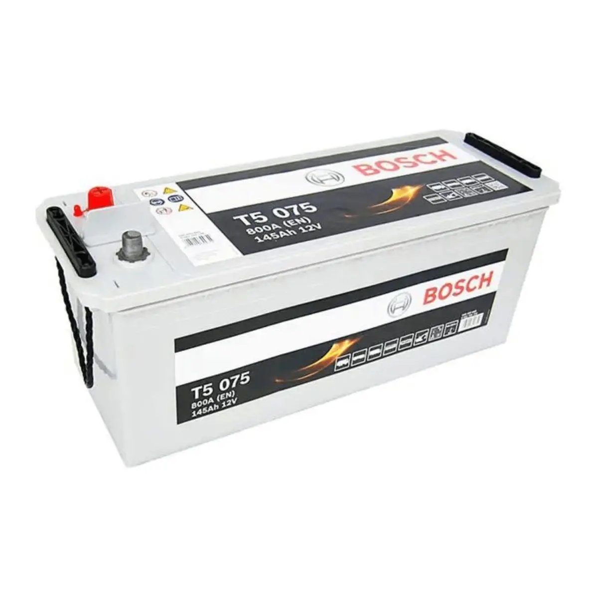 BATTERIE BOSCH T5075 12V 145AH 800A(EN) BATTERIE BOSCH S3003 12V 45AH 400A(EN) L1 – Image 1