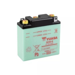 BATTERIE MOTO YUASA B39-6 6V 7AH