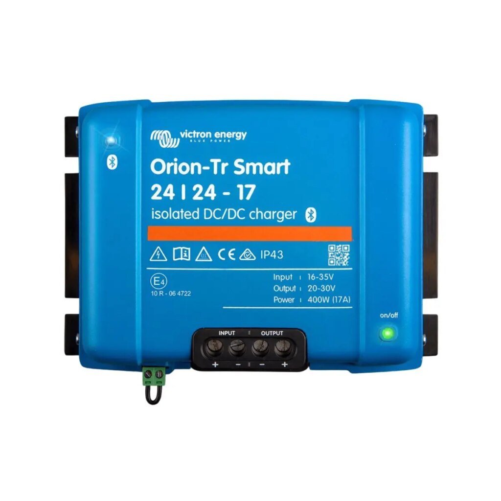 Chargeur de batterie DC DC ORION Tr SMART 24/24 17A (400W) isolé   VICTRON ENERGY