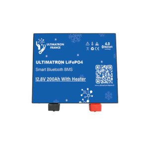 BATTERIE ULTIMATRON LIFEPO4 ULM 12 200H 12,8V 200AH BLUETOOTH SMART BMS