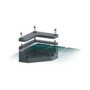 SUPPORT FIXATION A PLAT CADRE 40MM