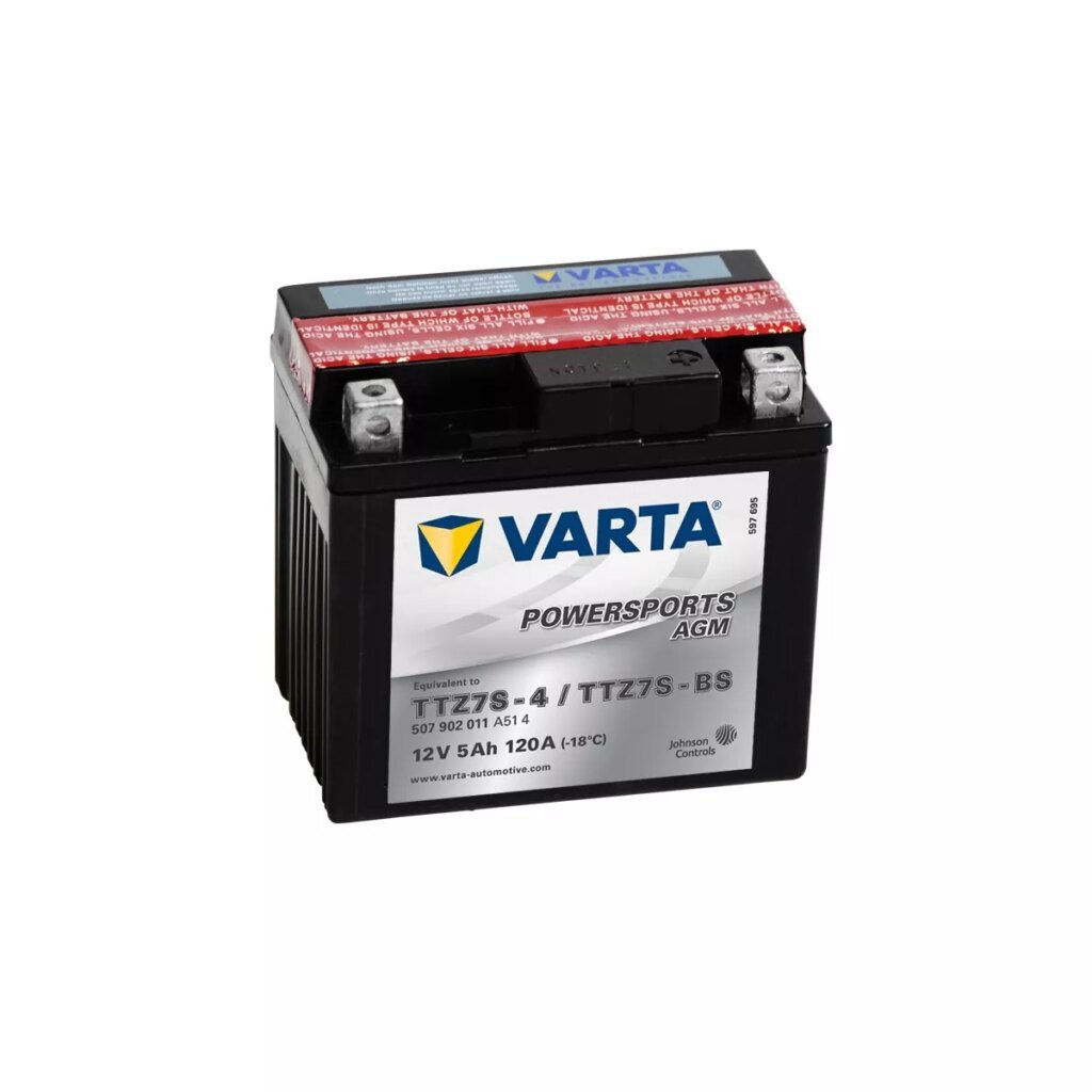 BATTERIE MOTO VARTA AGM YTZ7S / TTZ7S BS