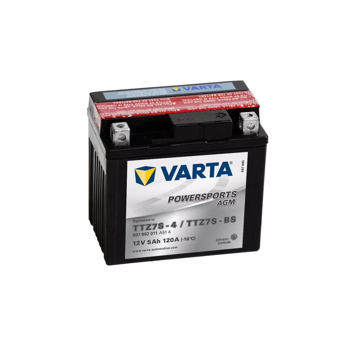 BATTERIE MOTO VARTA AGM YTZ7S / TTZ7S-BS BATTERIE MOTO VARTA AGM YTZ7S / TTZ7S-BS – Image 1
