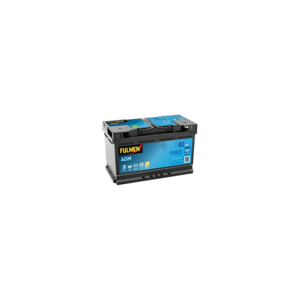 BATTERIE FULMEN START STOP AGM FK820 12V 82AH 800A