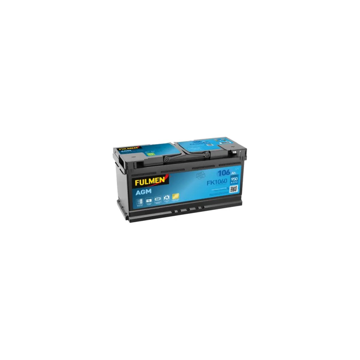 BATTERIE FULMEN START STOP AGM FK1060 12V 106AH 950A BATTERIE FULMEN START STOP AGM FK1060 12V 106AH 950A – Image 1