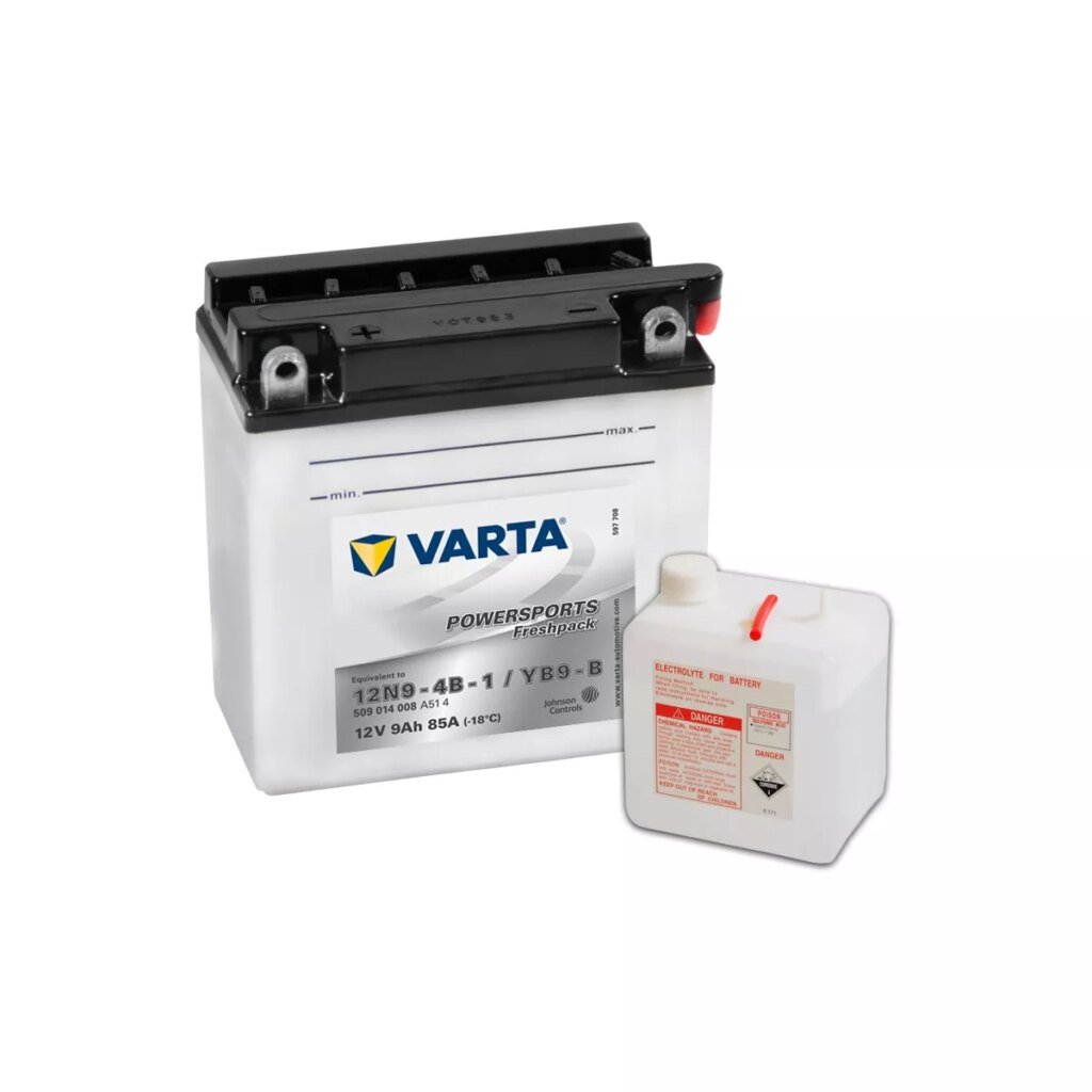 BATTERIE MOTO VARTA 12V YB9 B