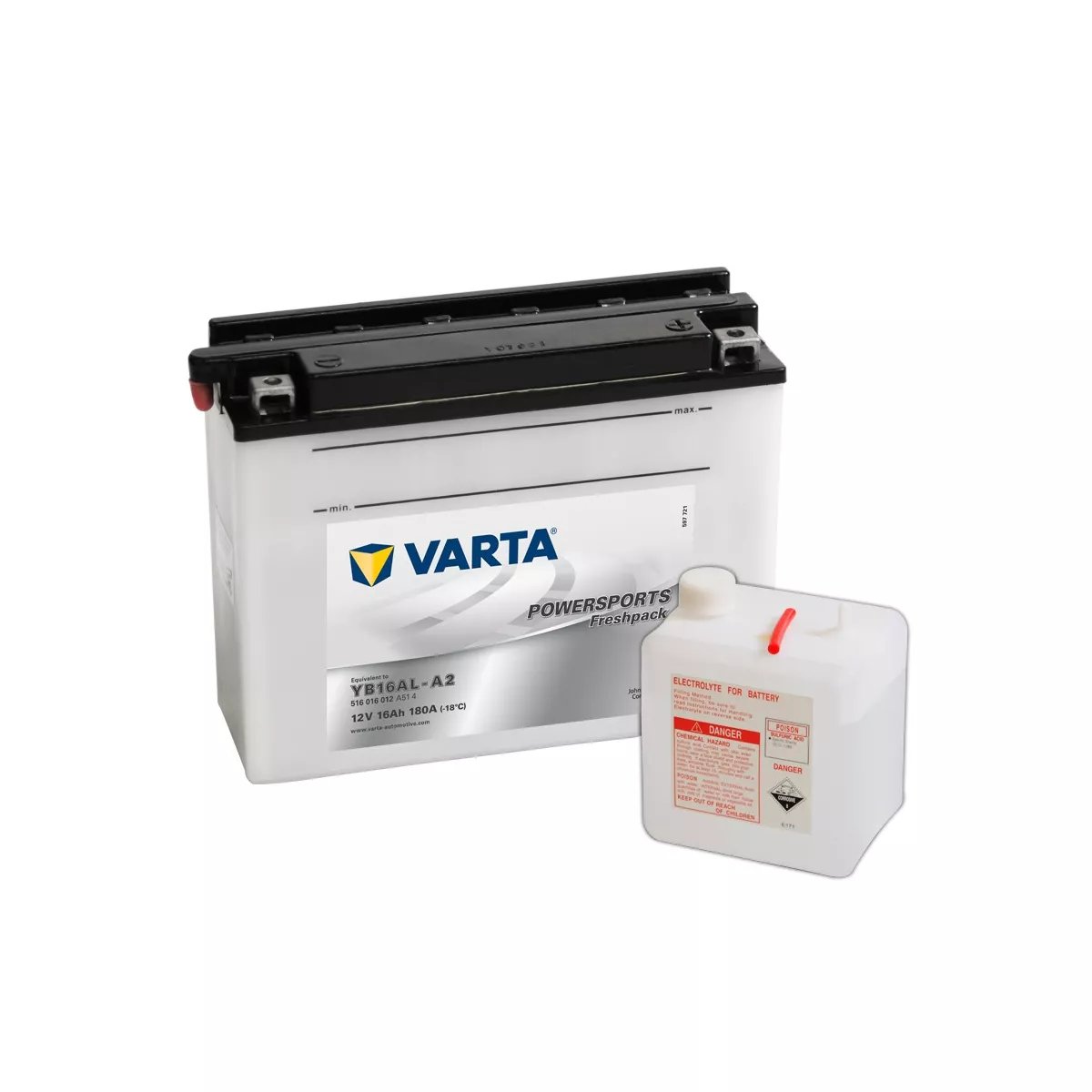 BATTERIE MOTO VARTA 12V YB16AL-A2 BATTERIE MOTO VARTA 12V YB16AL-A2 – Image 1