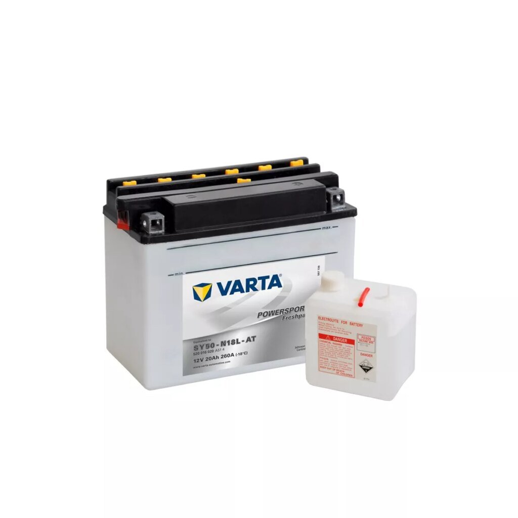 BATTERIE MOTO VARTA 12V SY50 N18L AT