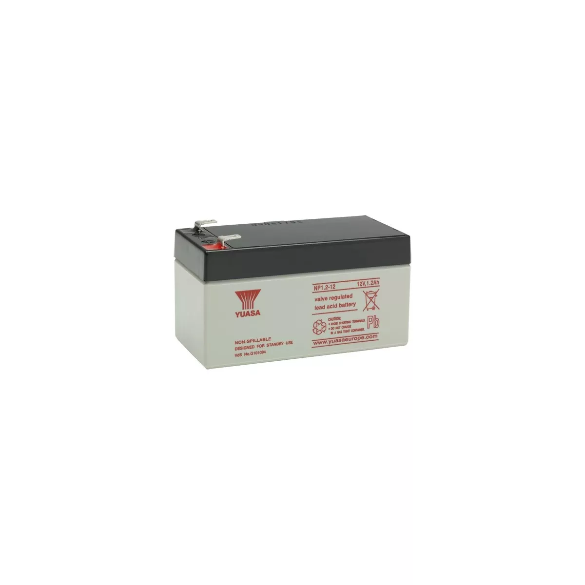 BATTERIE YUASA NP1.2-12 BATTERIE YUASA NP1.2-12 – Image 1