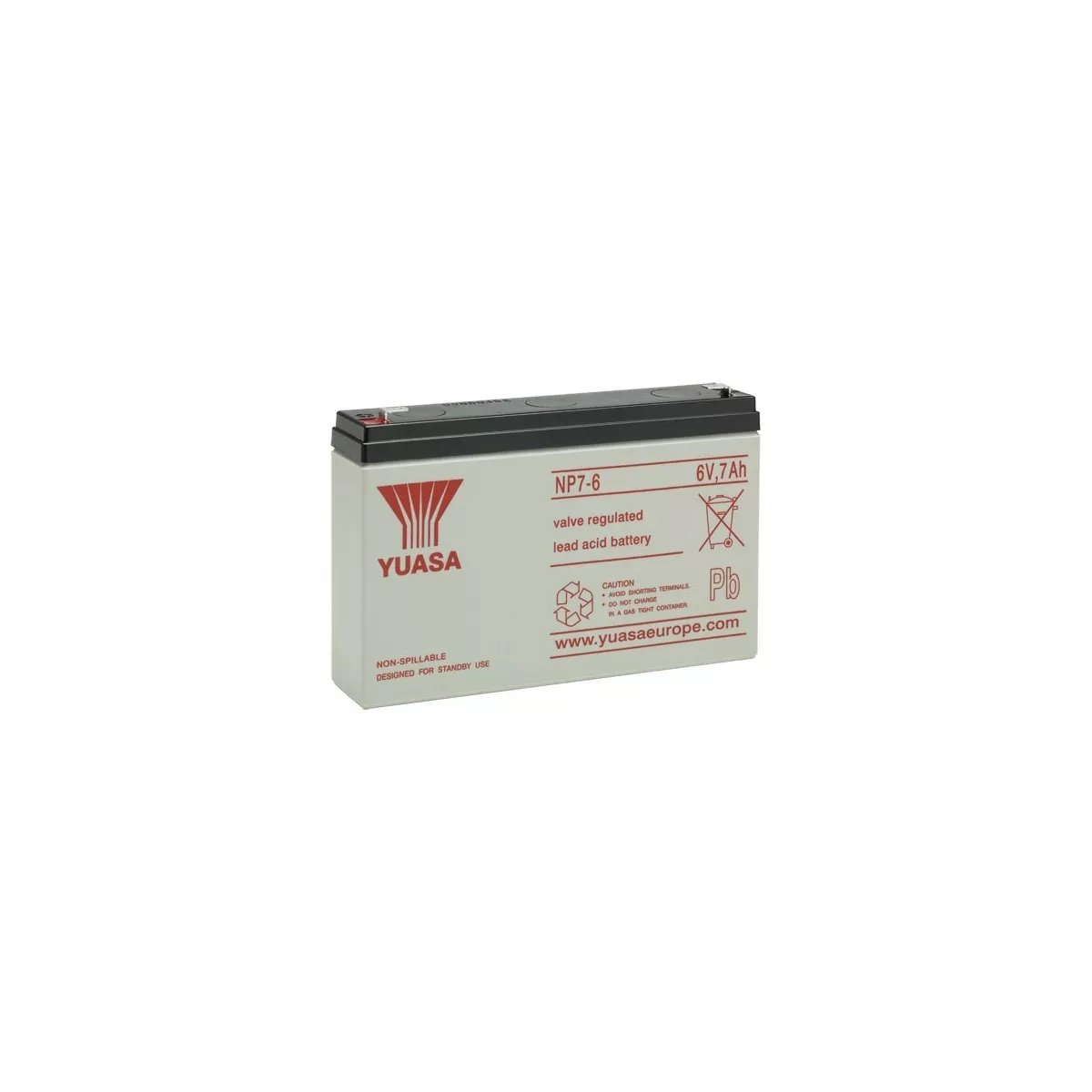 BATTERIE YUASA NP7-6 BATTERIE YUASA NP7-6 – Image 1