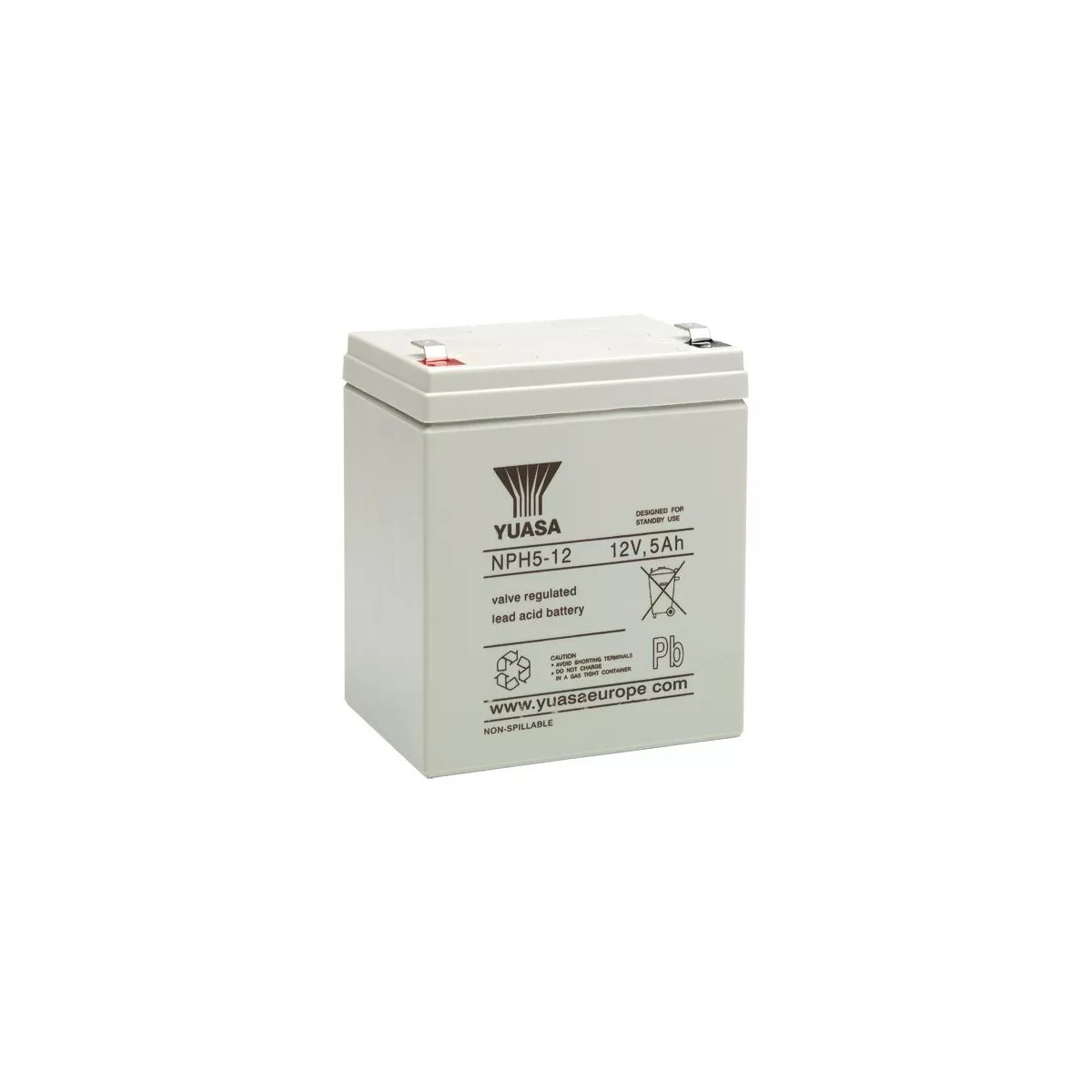 BATTERIE YUASA NPH5-12 BATTERIE YUASA NPH5-12 – Image 1