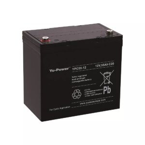 BATTERIE YUASA YPC55 12