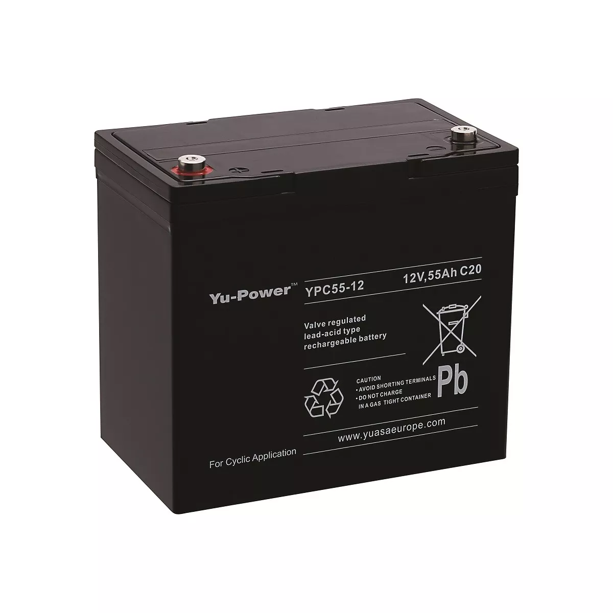BATTERIE YUASA YPC55-12 BATTERIE YUASA YPC55-12 – Image 1