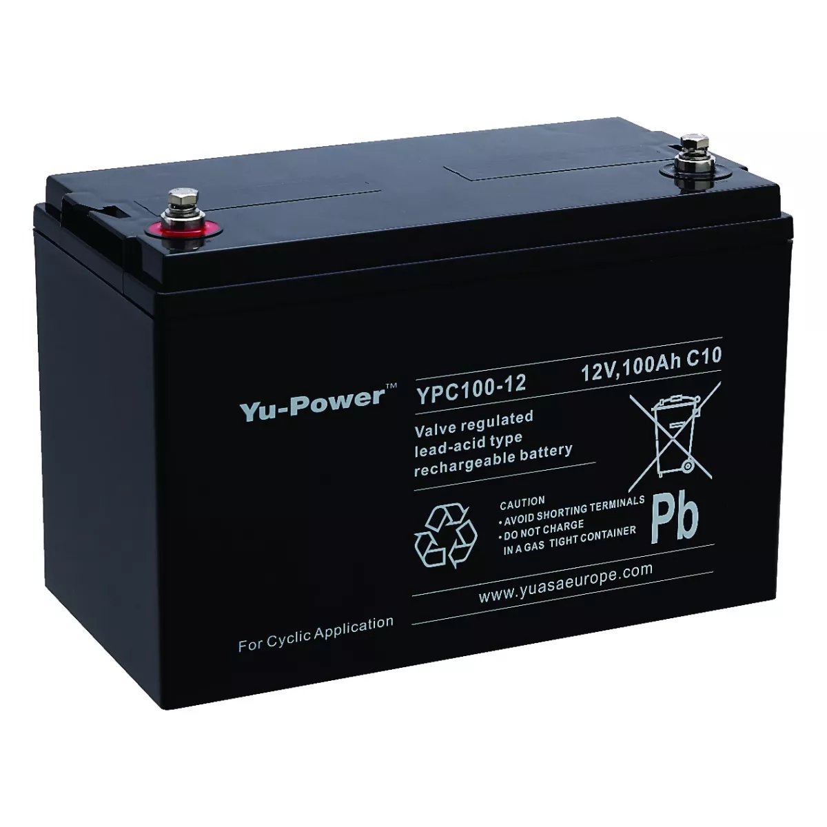 BATTERIE YUASA YPC100-12 BATTERIE YUASA YPC100-12 – Image 1
