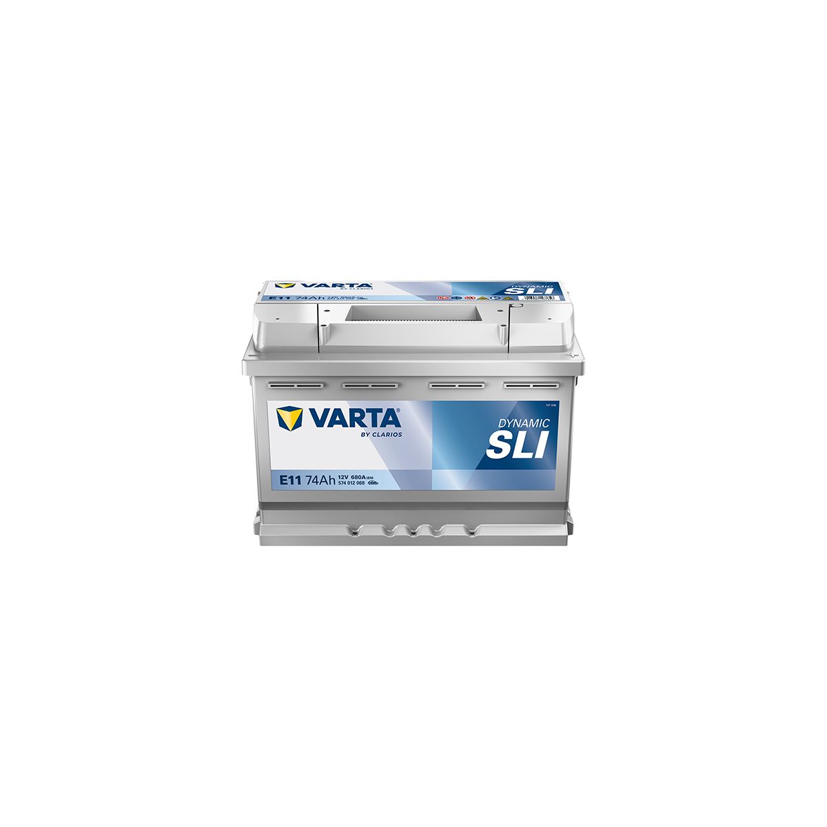 BATTERIE VARTA BLUE DYNAMIC E11 12V 74AH 680A BATTERIE VARTA BLUE DYNAMIC E11 12V 74AH 680A – Image 1