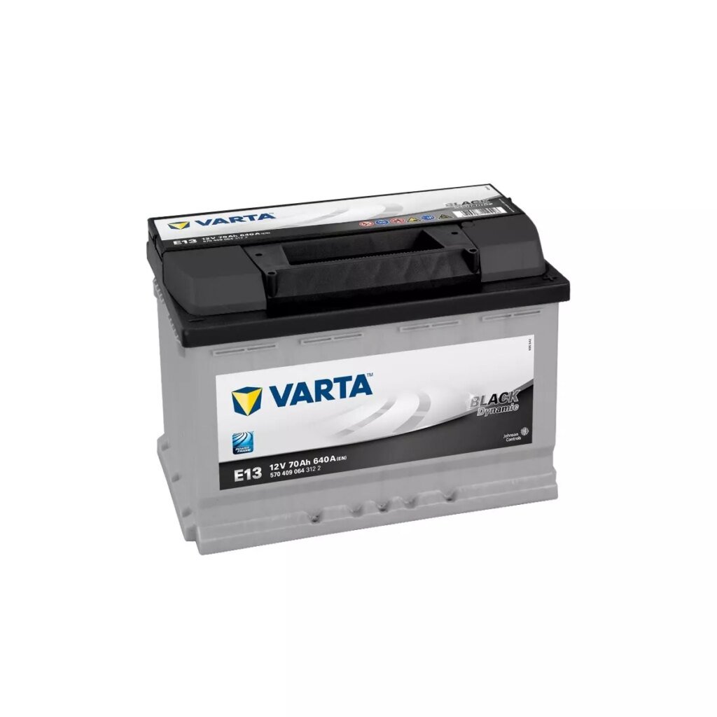 BATTERIE VARTA BLACK DYNAMIC E13 12V 70AH 640A