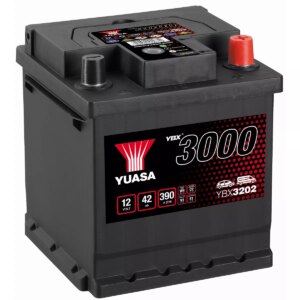 BATTERIE YUASA YBX3202 12V 42AH 390A