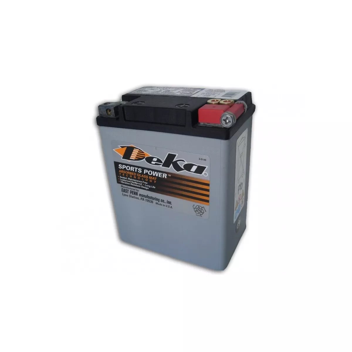 DEKA BATTERIES POWERSPORTS ETX15L DEKA BATTERIES POWERSPORTS ETX15L – Image 1