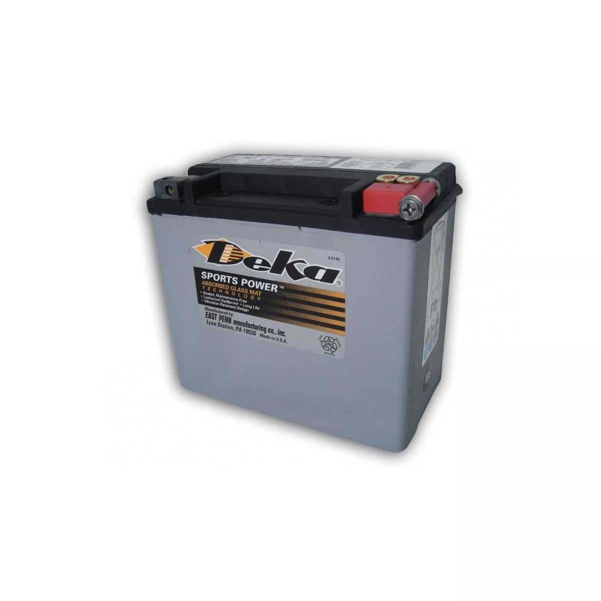 DEKA BATTERIES POWERSPORTS ETX16L DEKA BATTERIES POWERSPORTS ETX16L – Image 1