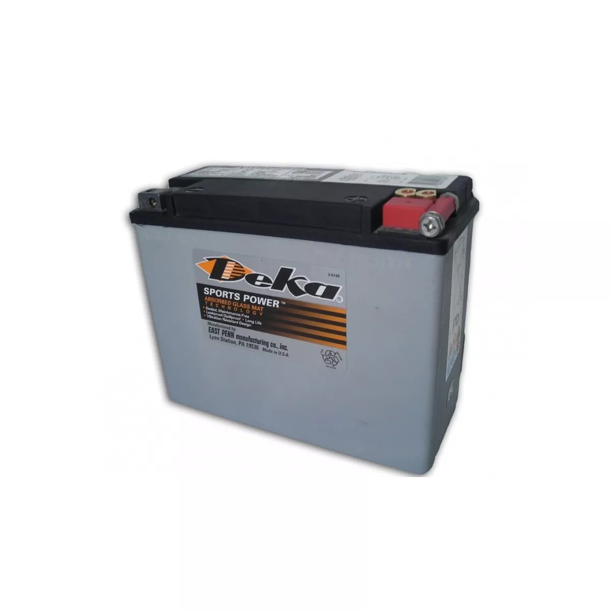 DEKA BATTERIES POWERSPORTS ETX18L DEKA BATTERIES POWERSPORTS ETX18L – Image 1