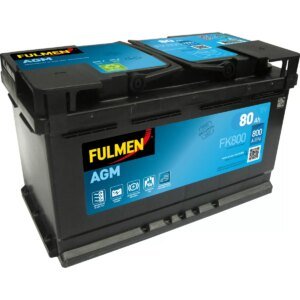 BATTERIE FULMEN START STOP AGM FK800 12V 80AH 800A