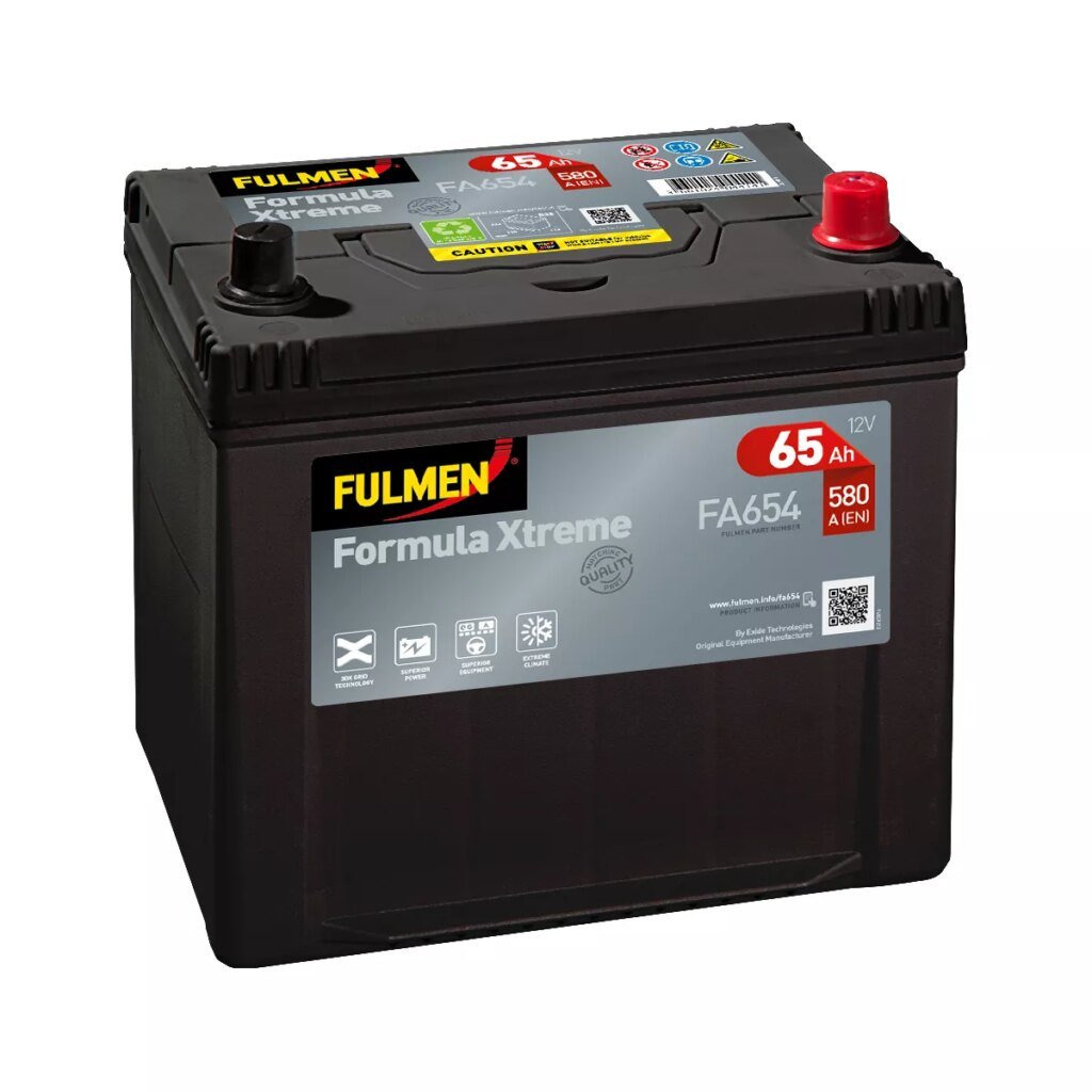Batterie FULMEN FORMULA XTREME FA654 12V 65AH 580A