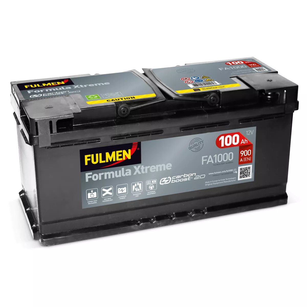 BATTERIE FULMEN FORMULA XTREME FA1000 12V 100AH 900A BATTERIE FULMEN FORMULA XTREME FA1000 12V 100AH 900A – Image 1