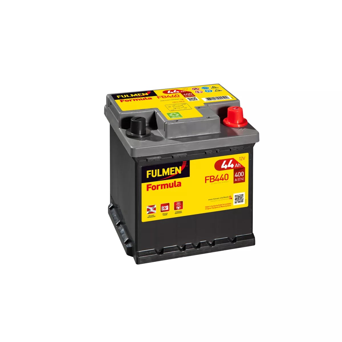 Batterie FULMEN FORMULA FB440 12V 44AH 400A Batterie FULMEN FORMULA FB440 12V 44AH 400A – Image 1