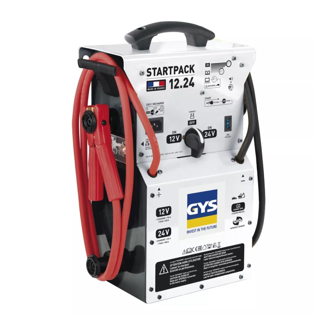STARTPACK 12.24   Batterie internes Hawker 2 x 16 Ah   Chargeur intégré