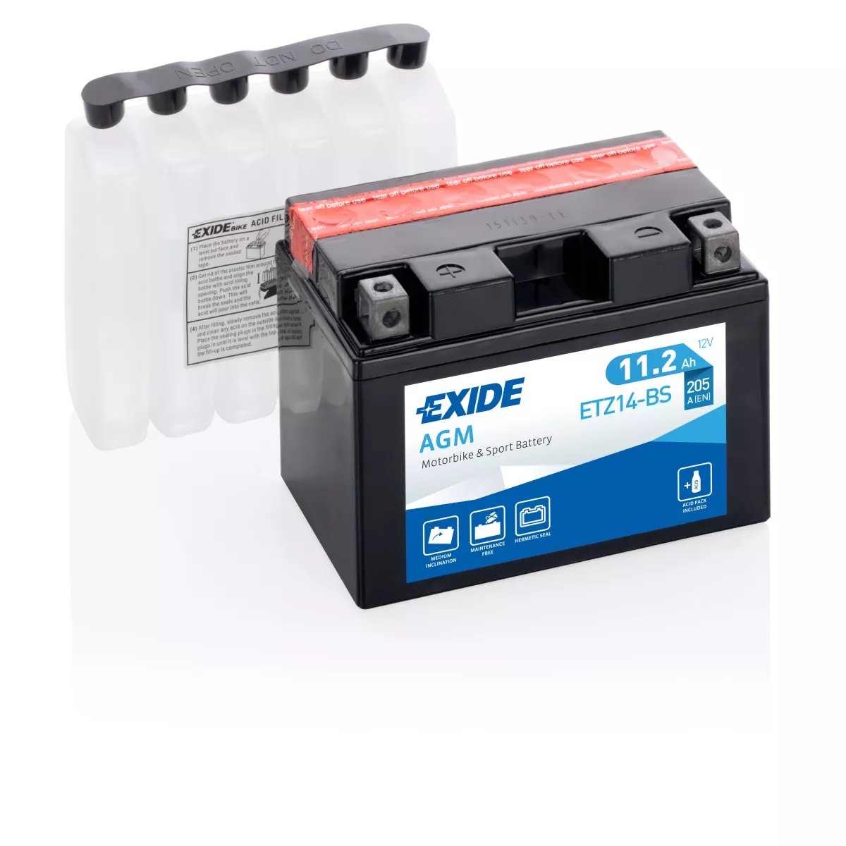 BATTERIE EXIDE AGM ETZ14-BS BATTERIE EXIDE AGM ETZ14-BS – Image 1