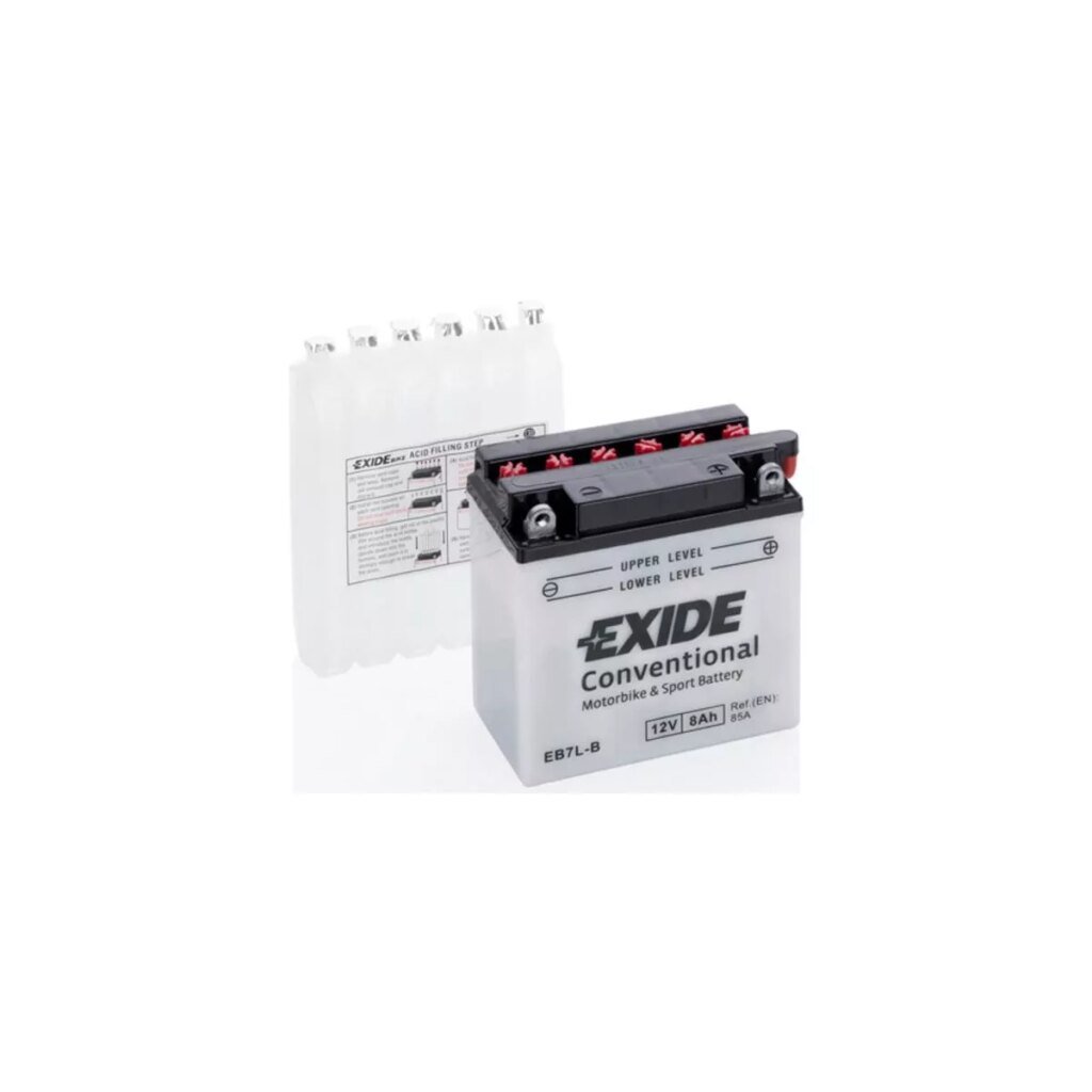 BATTERIE EXIDE CONVENTIONAL 12V EB7L B/YB7L B