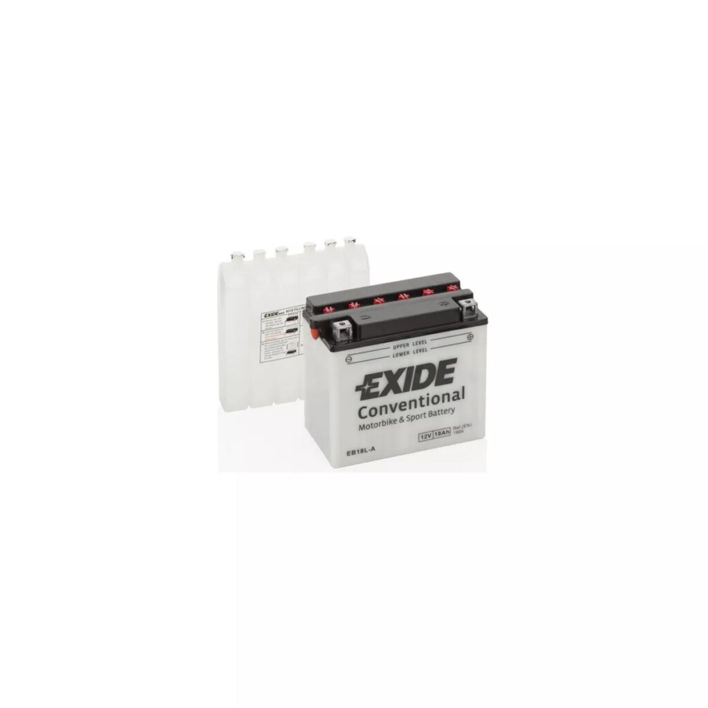 BATTERIE EXIDE CONVENTIONAL 12V EB18L A/YB18L A