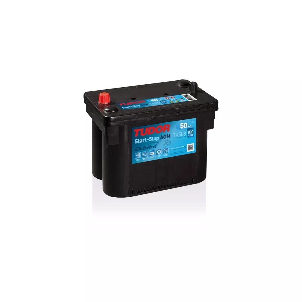 Batterie Start stop AGM TUDOR TK508 12V 50Ah 800A