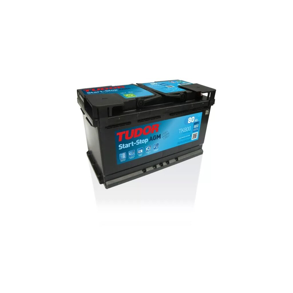 Batterie Start stop AGM TUDOR TK800 12V 80Ah 800A