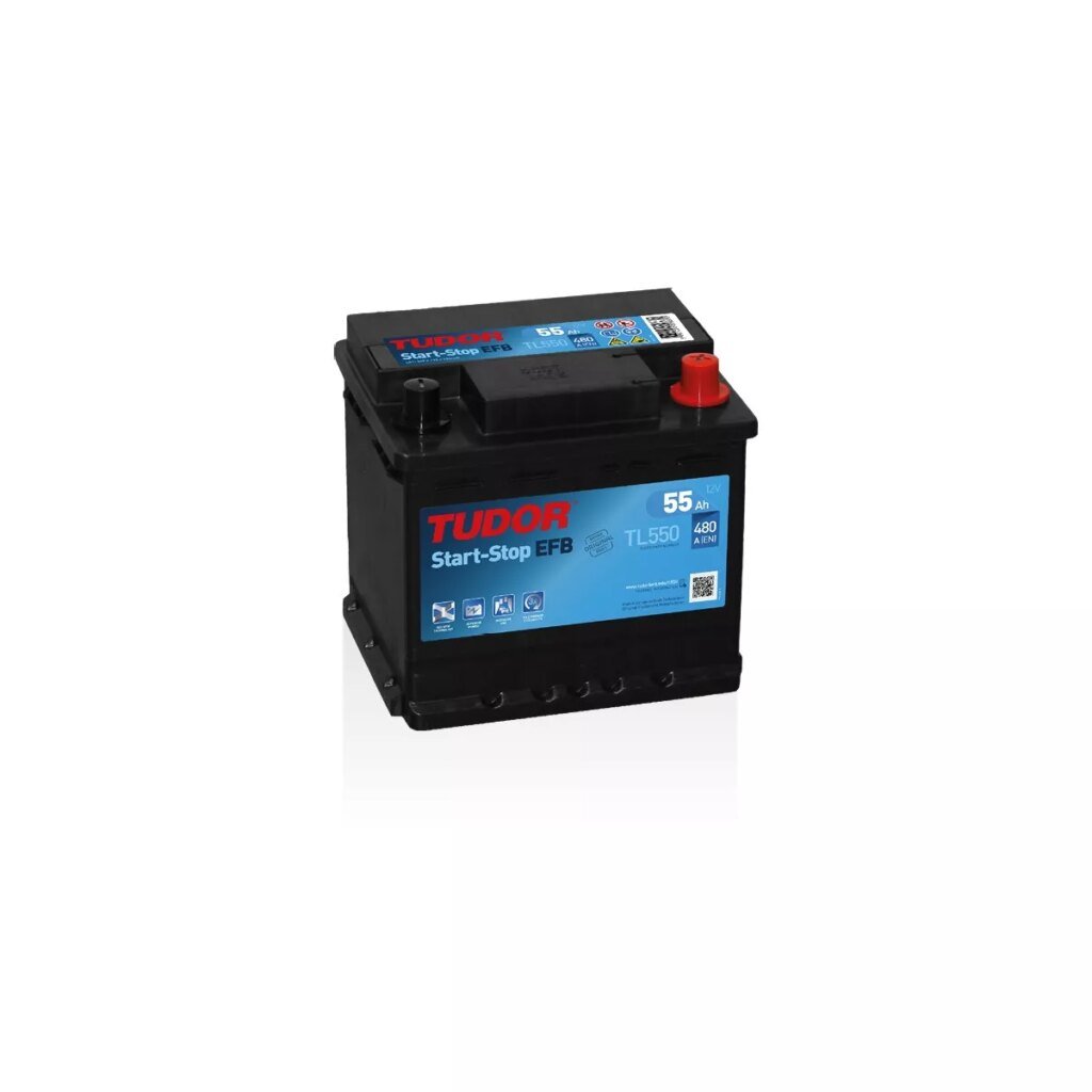 Batterie Start stop EFB TUDOR TL550 12V 55Ah 540A