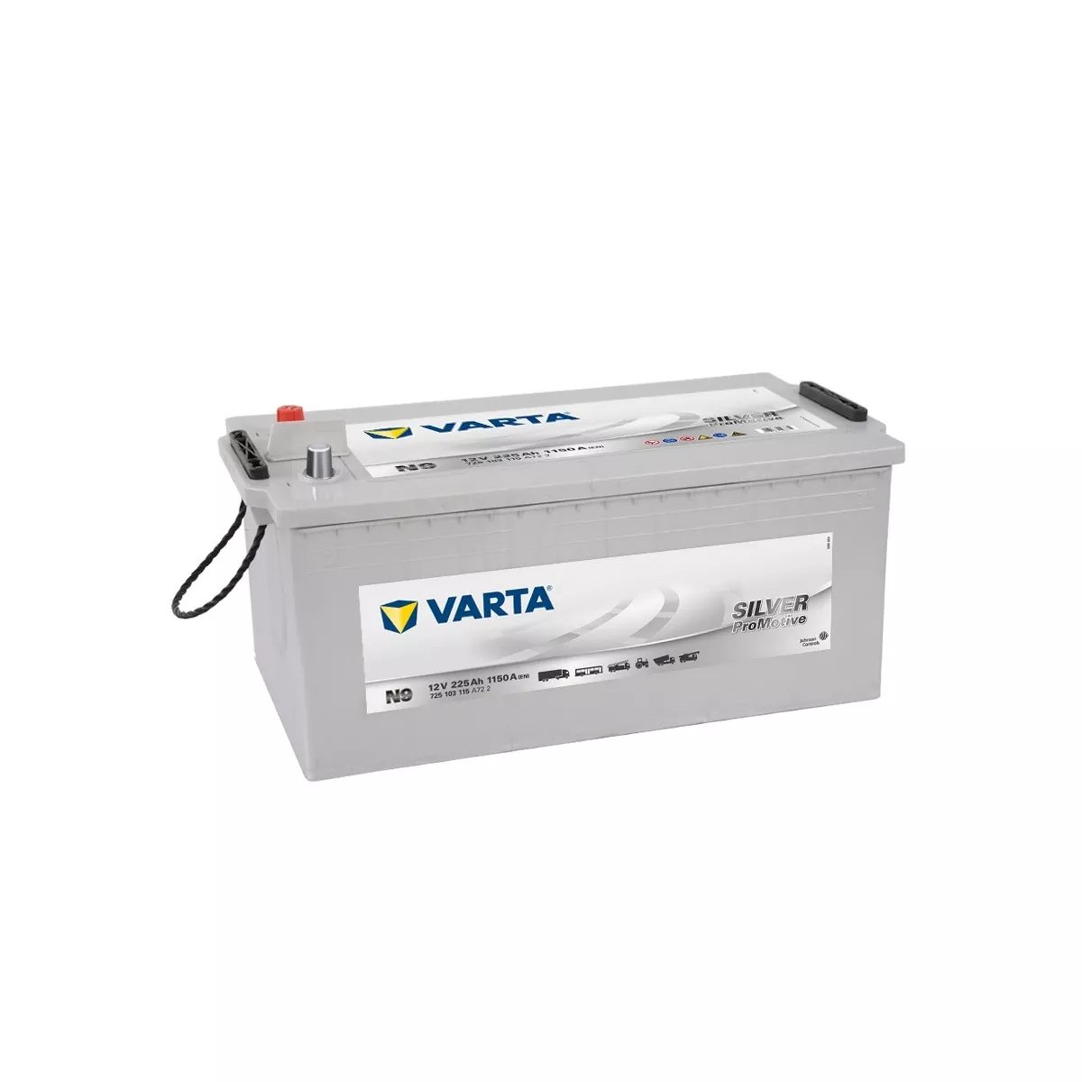 BATTERIE VARTA PROMOTIVE SILVER N9 12V 225AH 1150A BATTERIE VARTA PROMOTIVE SILVER N9 12V 225AH 1150A – Image 1