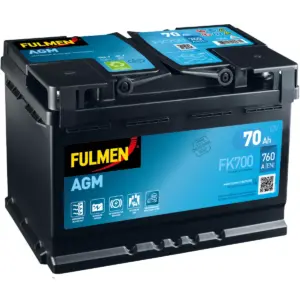 BATTERIE FULMEN START STOP AGM FK700 12V 70AH 760A – Image 2