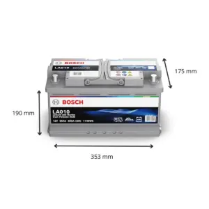 BATTERIE BOSCH AGM LA010 12V 95AH 850A(EN) – Image 2