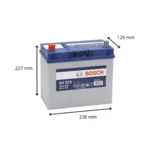 BATTERIE BOSCH S4023 12V 45AH 330A(EN) – Image 2