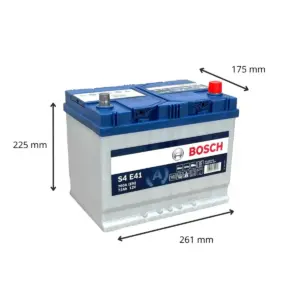BATTERIE BOSCH START STOP EFB S4E41 12V 72AH 760A(EN) – Image 2