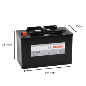 BATTERIE BOSCH T3036 12V 110AH 680A(EN) – Image 2