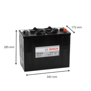 BATTERIE BOSCH T3040 12V 125AH 720A(EN) – Image 2