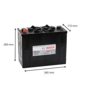 BATTERIE BOSCH T3041 12V 125AH 720A(EN) – Image 2
