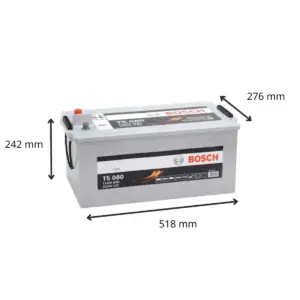 BATTERIE BOSCH T5080 12V 225AH 1150A(EN) – Image 2