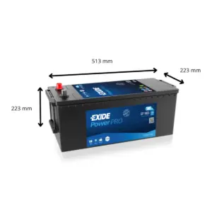 BATTERIE EXIDE 12V 185Ah 1150A (EN) B POWER PRO – Image 2