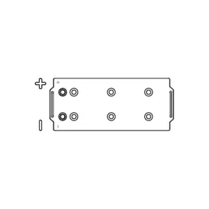 BATTERIE EXIDE EFB EX1803 12V 180AH 1000A – Image 4