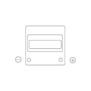 BATTERIE EXIDE EXCELL EB440 12V 44AH 400A – Image 3