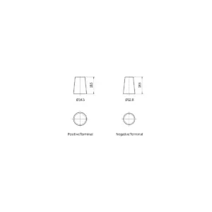 BATTERIE EXIDE EXCELL EB457 12V 45AH 330A – Image 5