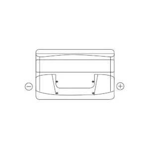 BATTERIE EXIDE EXCELL EB500 12V 50AH 450A – Image 4
